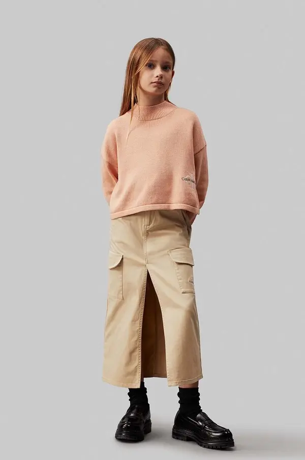 Calvin Klein Jeans Dječja suknja Calvin Klein Jeans