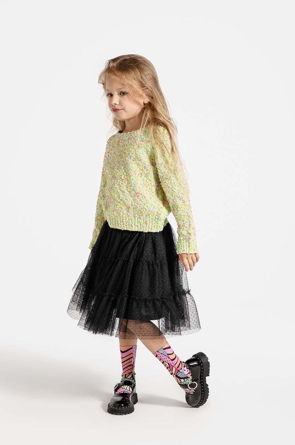 Coccodrillo Dječja suknja Coccodrillo boja: crna, mini, širi se prema dolje, CARTOONS GIRL KIDS