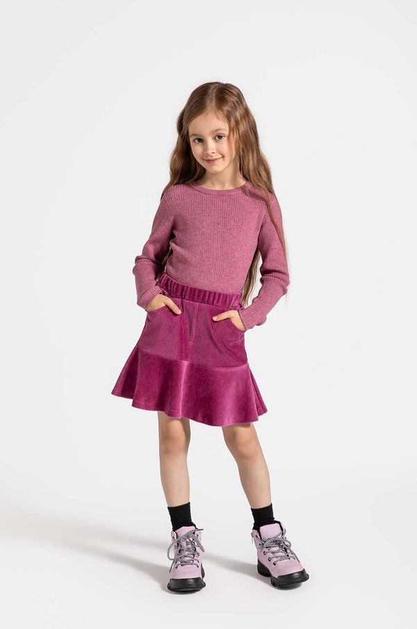 Coccodrillo Dječja suknja Coccodrillo boja: ljubičasta, mini, širi se prema dolje, MYSTIC NATURE GIRL KIDS