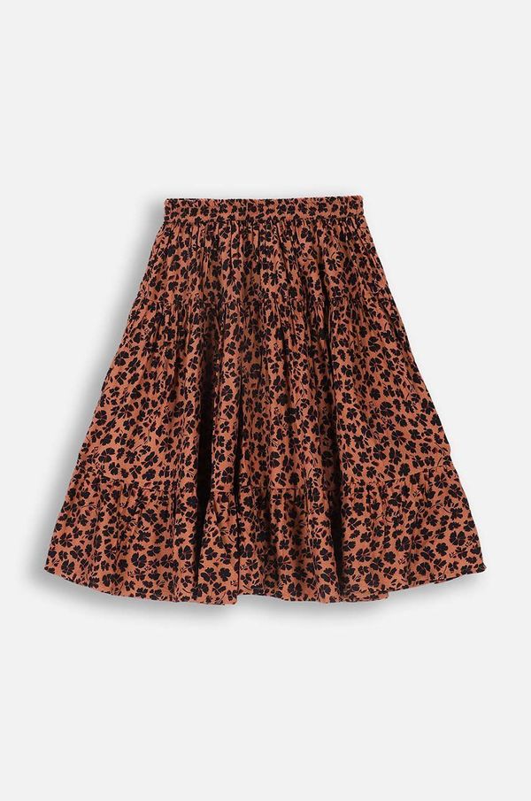 Coccodrillo Dječja suknja Coccodrillo boja: narančasta, midi, širi se prema dolje, RODEO GIRL JUNIOR