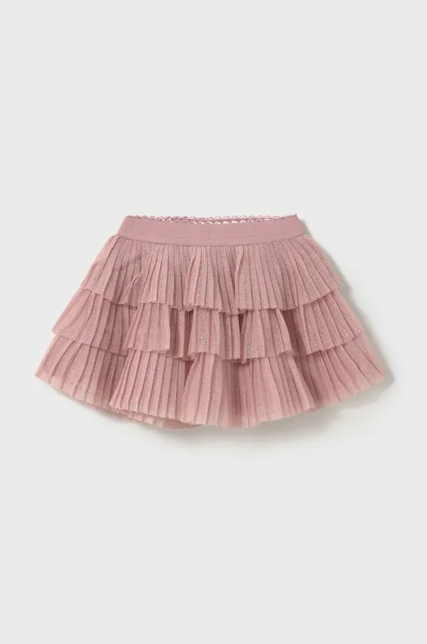 Mayoral Dječja suknja Mayoral boja: ružičasta, mini, širi se prema dolje, 1901
