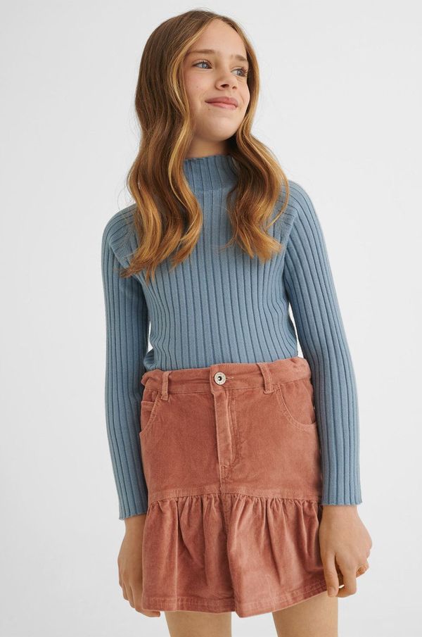 Mayoral Dječja suknja Mayoral boja: ružičasta, mini, širi se prema dolje