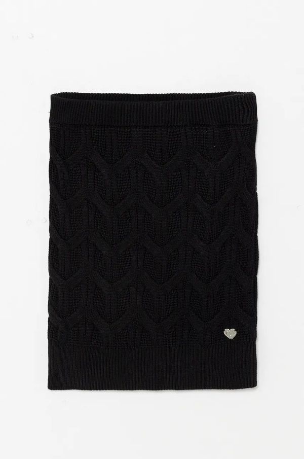 Guess Dječja suknja s dodatkom vune Guess boja: crna, mini, ravna, J4BD09 Z37L1