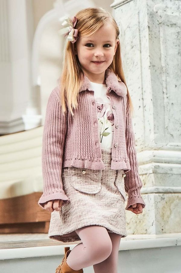 Mayoral Dječja sunkja-hlače Mayoral boja: ružičasta, mini, ravna, 4908