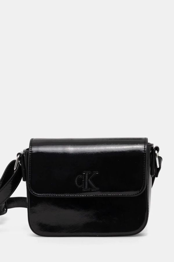 Calvin Klein Jeans Dječja torba Calvin Klein Jeans boja: crna, IU0IU00688