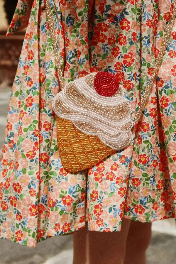 Konges Sløjd Dječja torba Konges Sløjd BEADED ICE CREAM STRAP WALLET