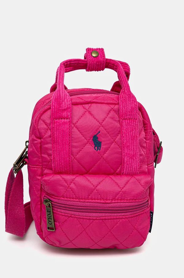 Polo Ralph Lauren Dječja torba Polo Ralph Lauren boja: ružičasta, 4AR136.G