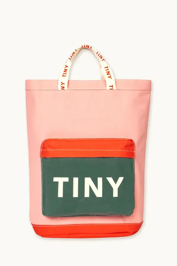 Tinycottons Dječja torba Tinycottons COLOR BLOCK TOTEPACK