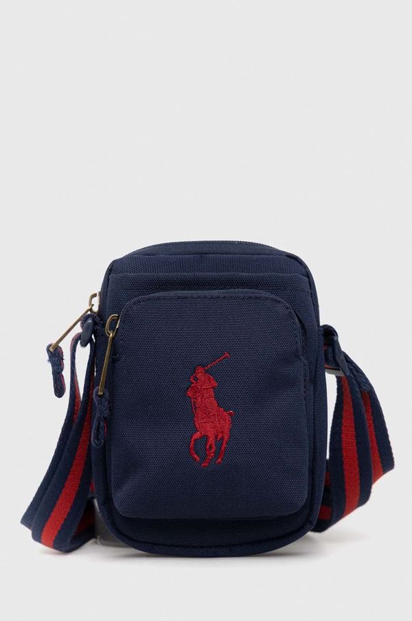 Polo Ralph Lauren Dječja torbica Polo Ralph Lauren boja: tamno plava