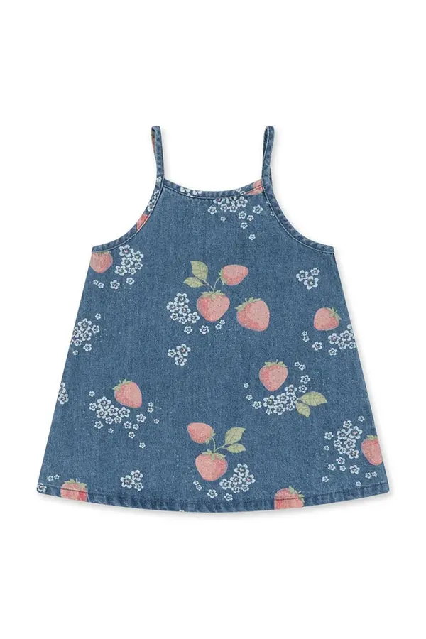Konges Sløjd Dječja traper haljina Konges Sløjd MAGOT STRAP DRESS GOTS