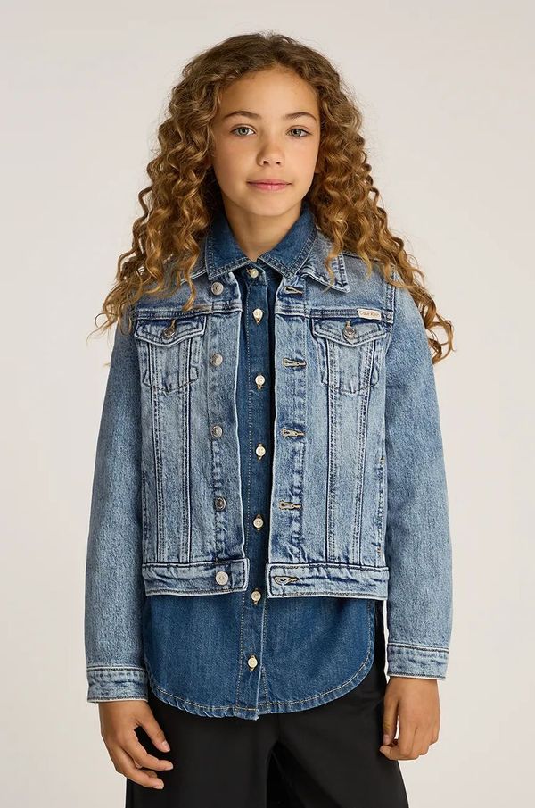 Calvin Klein Jeans Dječja traper jakna Calvin Klein Jeans IG0IG02721