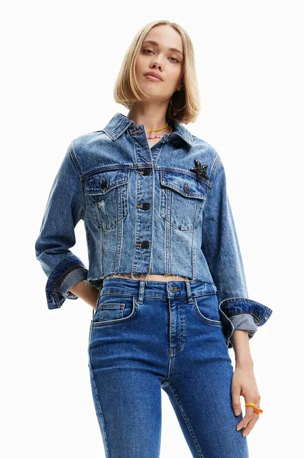 Desigual Dječja traper jakna Desigual