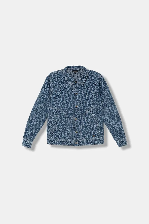 Emporio Armani Dječja traper jakna Emporio Armani