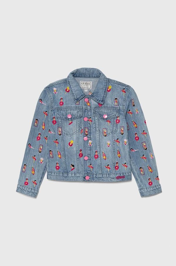 Guess Dječja traper jakna Guess