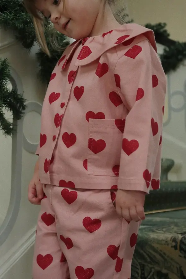 Konges Sløjd Dječja traper jakna Konges Sløjd MAGOT COLLAR JACKET GOTS