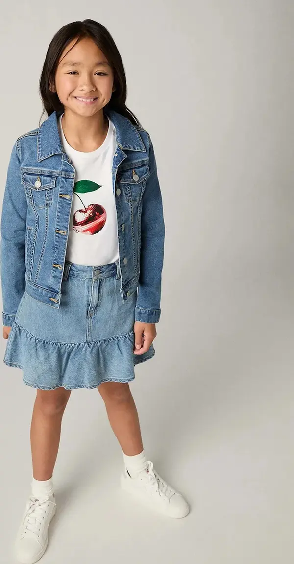 Levi's Dječja traper jakna Levi's