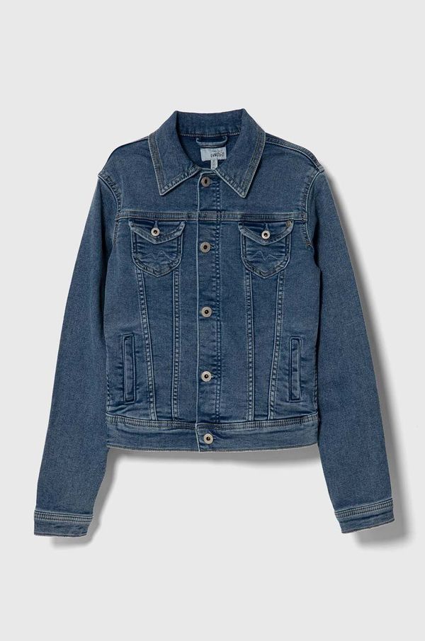 Pepe Jeans Dječja traper jakna Pepe Jeans New Berry