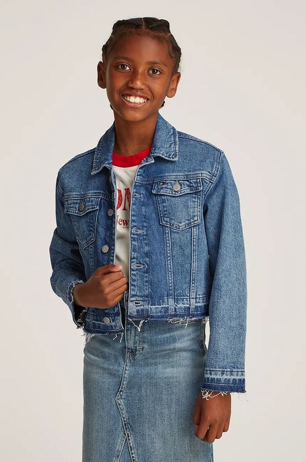 Tommy Hilfiger Dječja traper jakna Tommy Hilfiger KG0KG08309