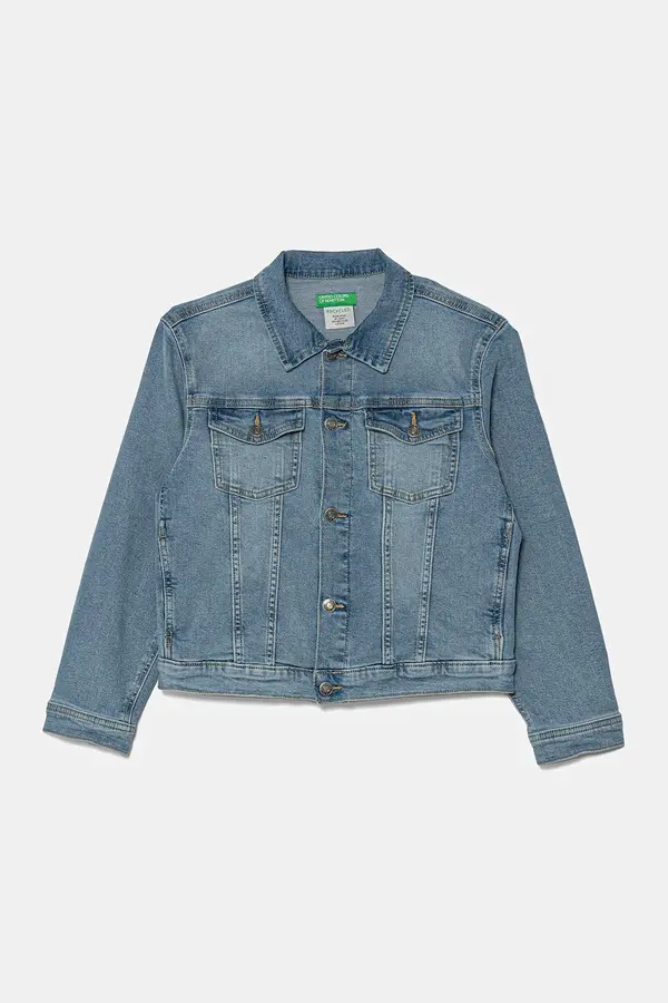 United Colors of Benetton Dječja traper jakna United Colors of Benetton