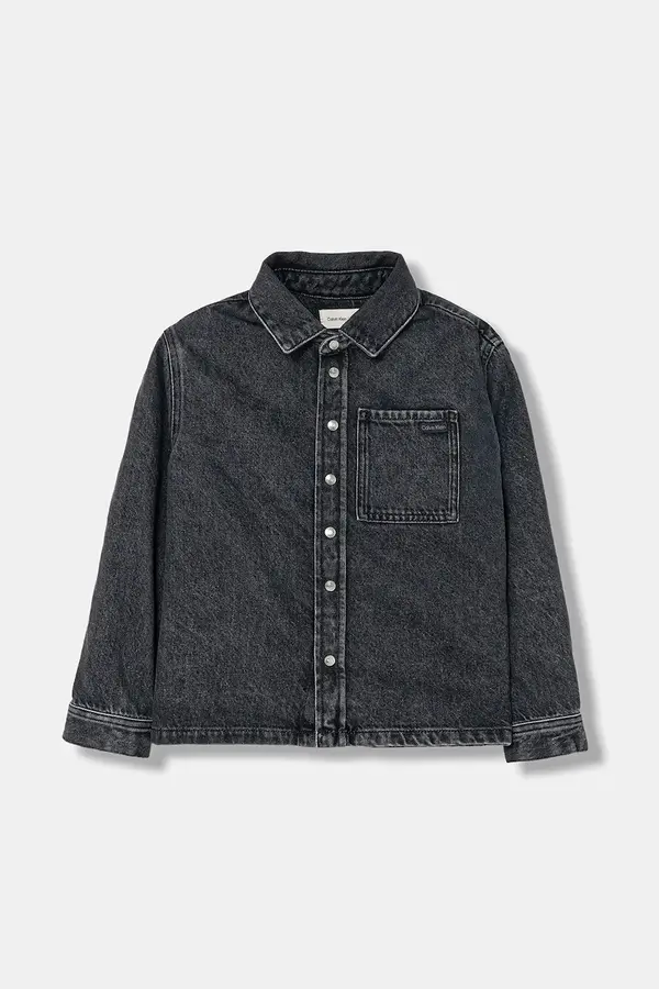 Calvin Klein Jeans Dječja traper košulja Calvin Klein Jeans