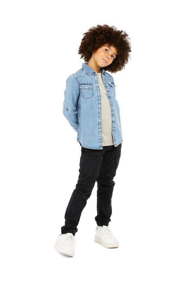 Guess Dječja traper košulja Guess L4YH04 D4UE0