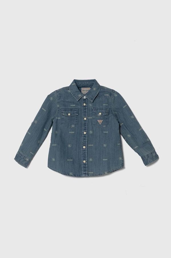 Guess Dječja traper košulja Guess