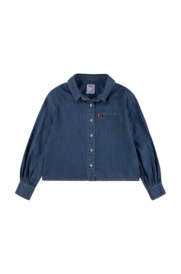 Levi's Dječja traper košulja Levi's L/S WESTERN DENIM SHIRT