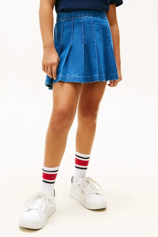 Tommy Hilfiger Dječja traper suknja Tommy Hilfiger