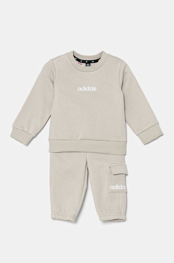 adidas Dječja trenirka adidas boja: bež, JN8002