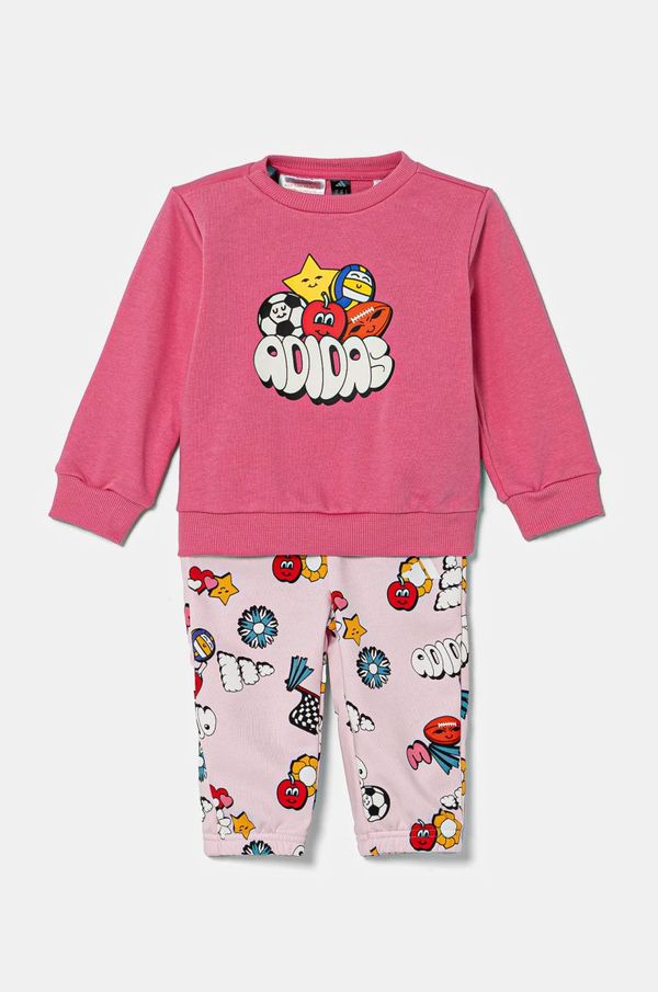 adidas Dječja trenirka adidas boja: ružičasta, JD0061