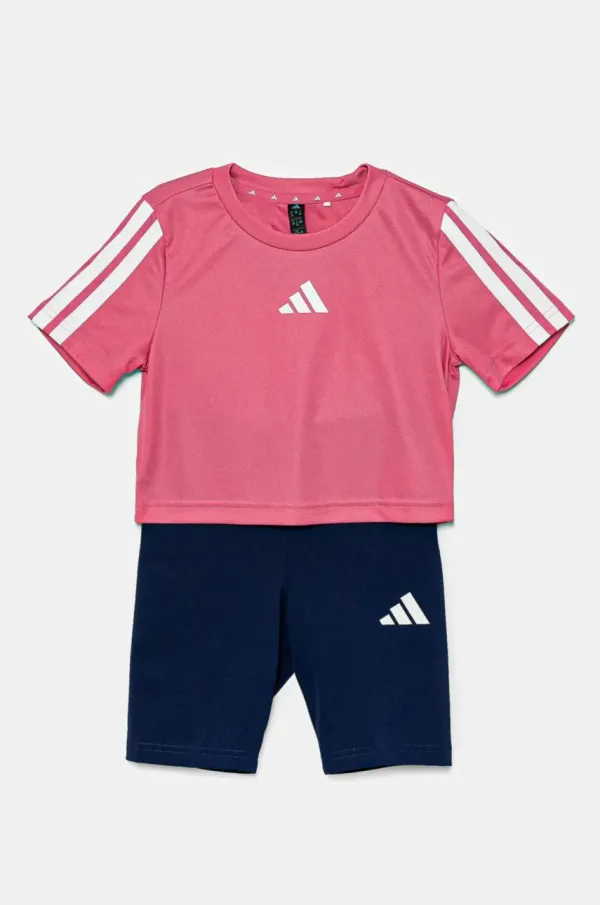 adidas Dječja trenirka adidas boja: ružičasta, JJ5043