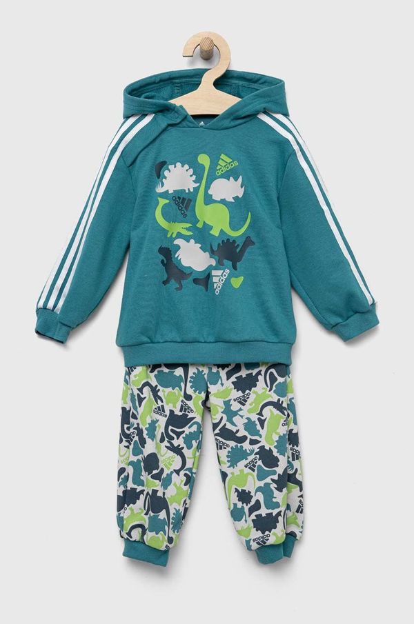 adidas Dječja trenirka adidas boja: tirkizna