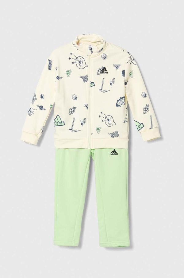 adidas Dječja trenirka adidas boja: zelena