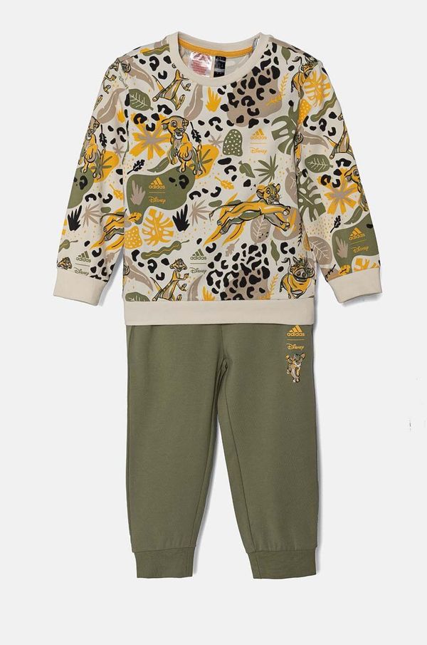 adidas Dječja trenirka adidas I DY LKOG boja: zelena, IV9628