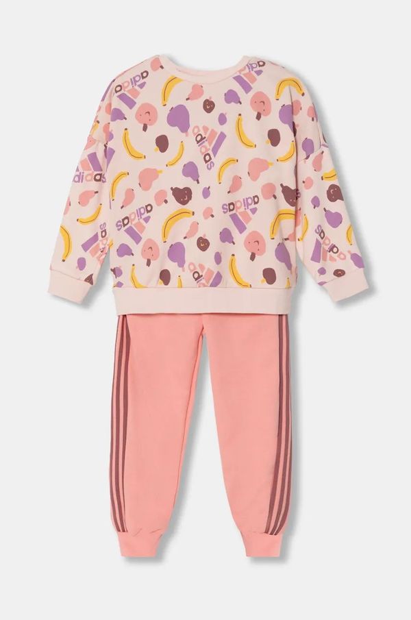 adidas Dječja trenirka adidas I FRUIT FTOG boja: ružičasta, JF4487