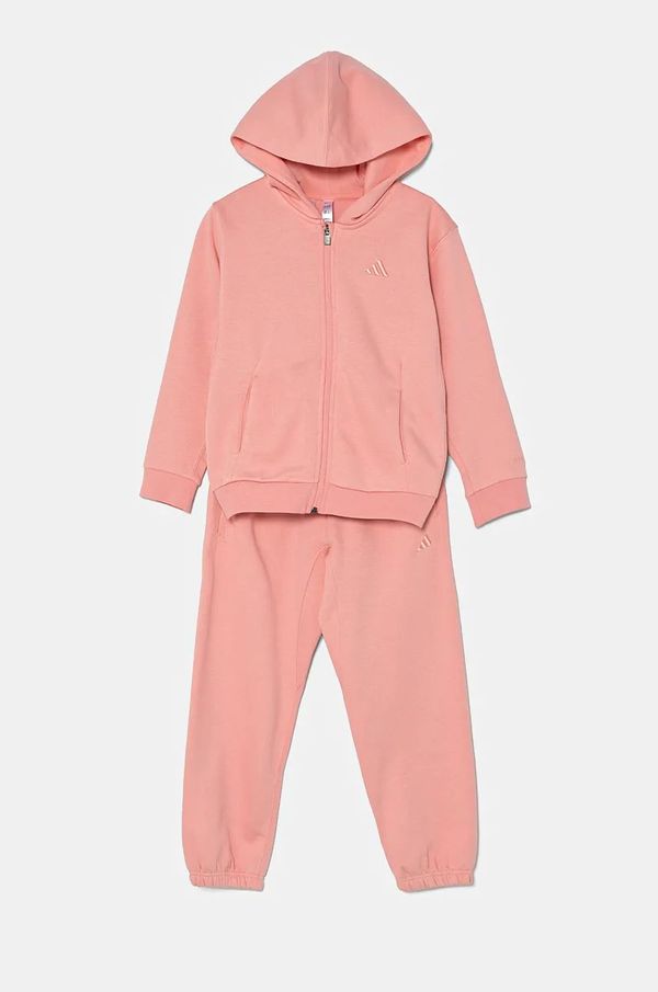 adidas Dječja trenirka adidas J SZN GFX TS boja: narančasta, IW0929