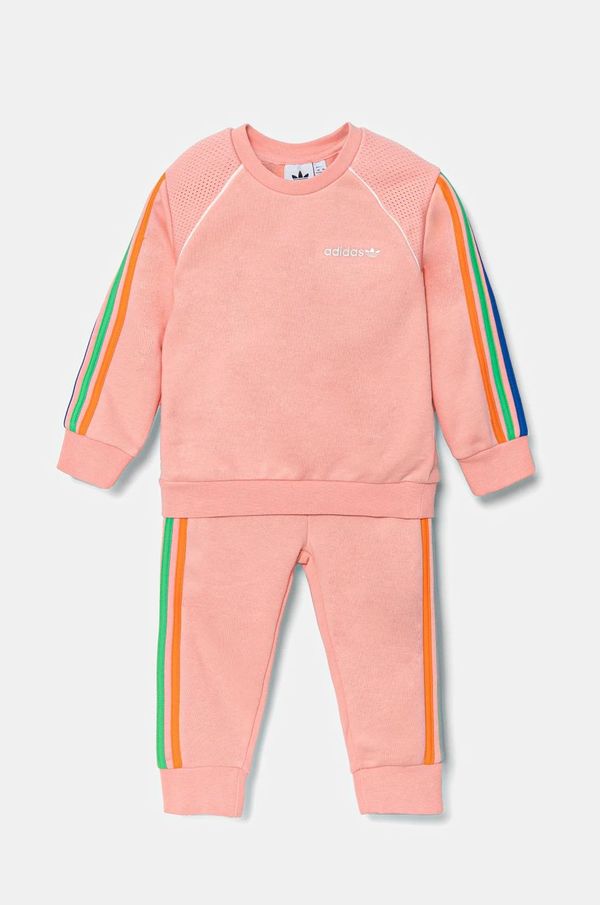 adidas Originals Dječja trenirka adidas Originals boja: narančasta, JC5875