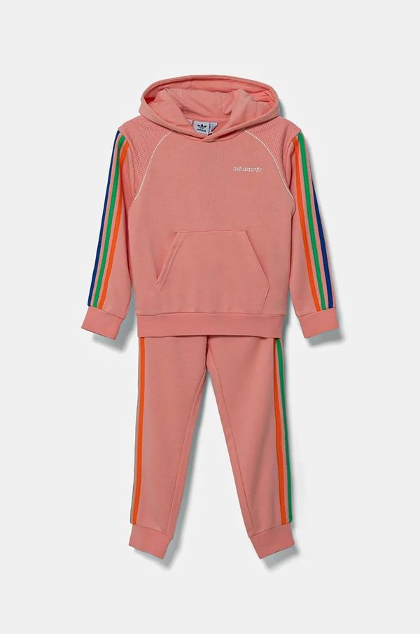 adidas Originals Dječja trenirka adidas Originals boja: narančasta, JC5881