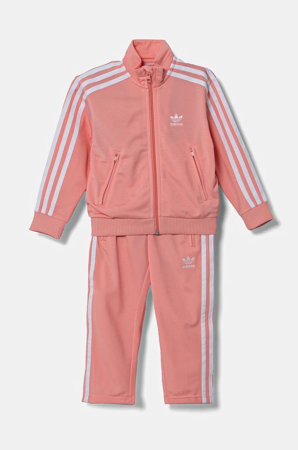 adidas Originals Dječja trenirka adidas Originals boja: narančasta, JC9152