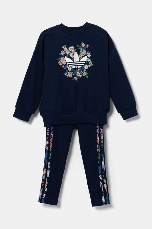 adidas Originals Dječja trenirka adidas Originals boja: tamno plava, JD0492