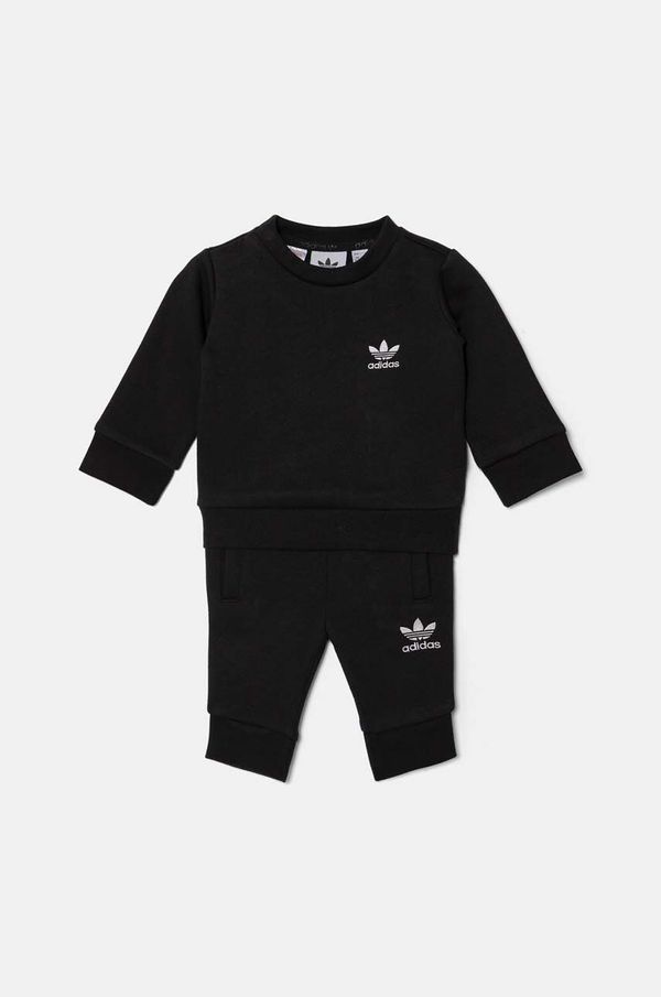 adidas Originals Dječja trenirka adidas Originals TREFOIL CS boja: crna, IW1009