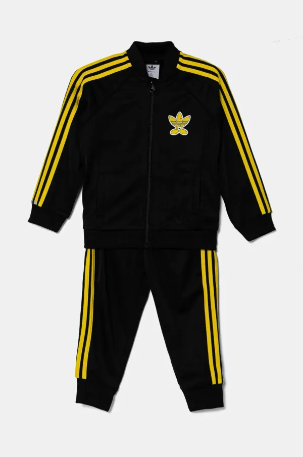 adidas Originals Dječja trenirka adidas Originals x Smiley World boja: crna, JD2874