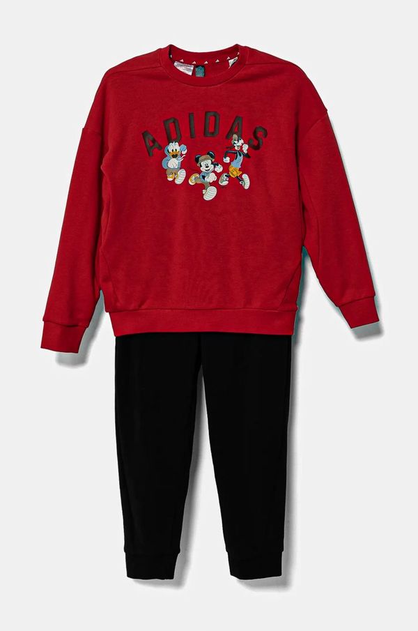 adidas Dječja trenirka adidas x Disney boja: crvena, JN6101