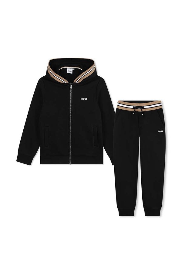 Boss Dječja trenirka BOSS boja: crna, J51135