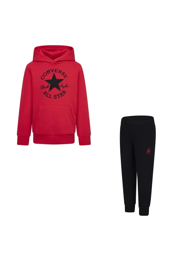 Converse Dječja trenirka Converse boja: crvena, 8CG201