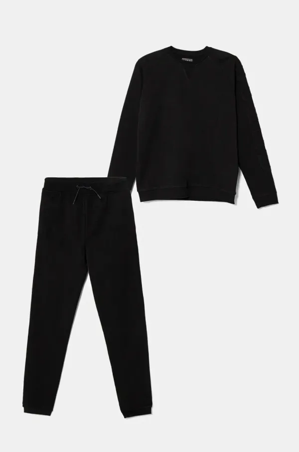 Guess Dječja trenirka Guess boja: crna, L5RG00 KCCH0