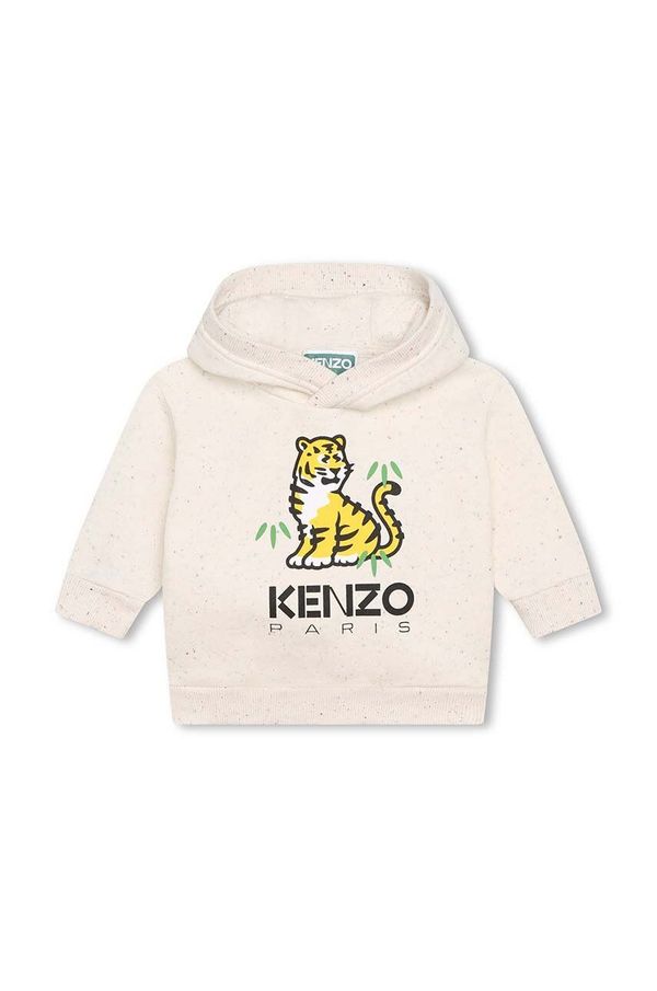 Kenzo kids Dječja trenirka Kenzo Kids boja: bež