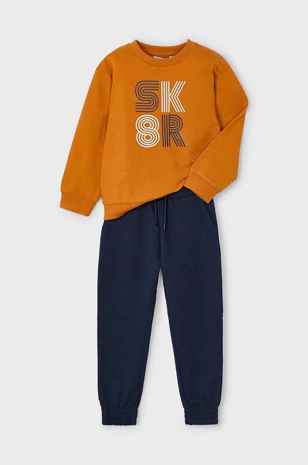 Mayoral Dječja trenirka Mayoral boja: narančasta, 4883