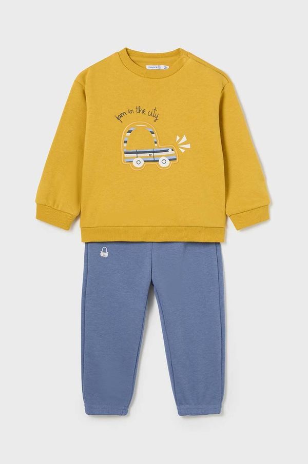 Mayoral Dječja trenirka Mayoral boja: žuta, 2821