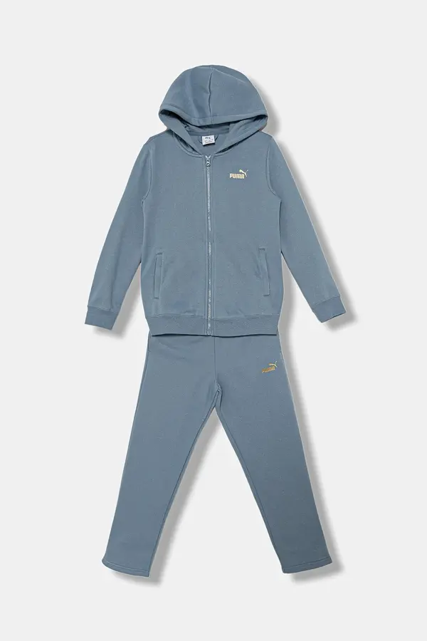 Puma Dječja trenirka Puma Metallic Hooded Sweat Suit FL G